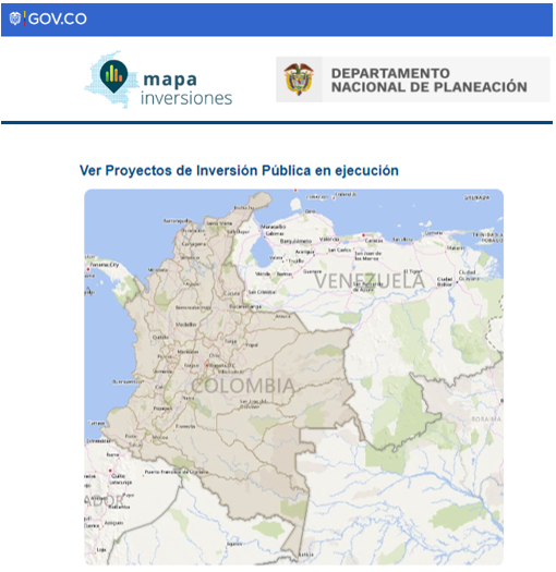 Mapa Regalías actualizado