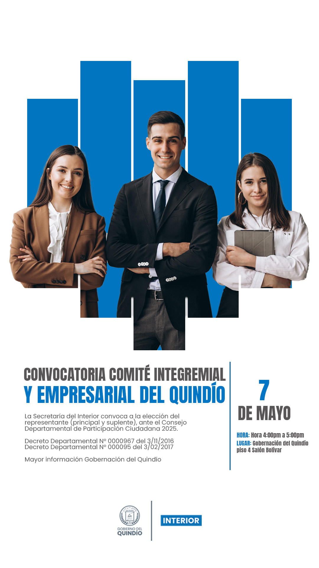 CONVOCATORIA COMITE INTEGREMIALL STORY