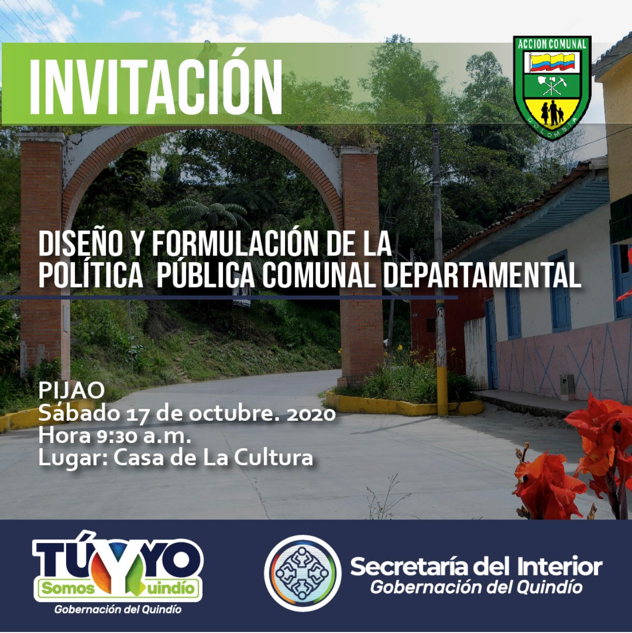 invitacion pijao politica publica comunal departamental
