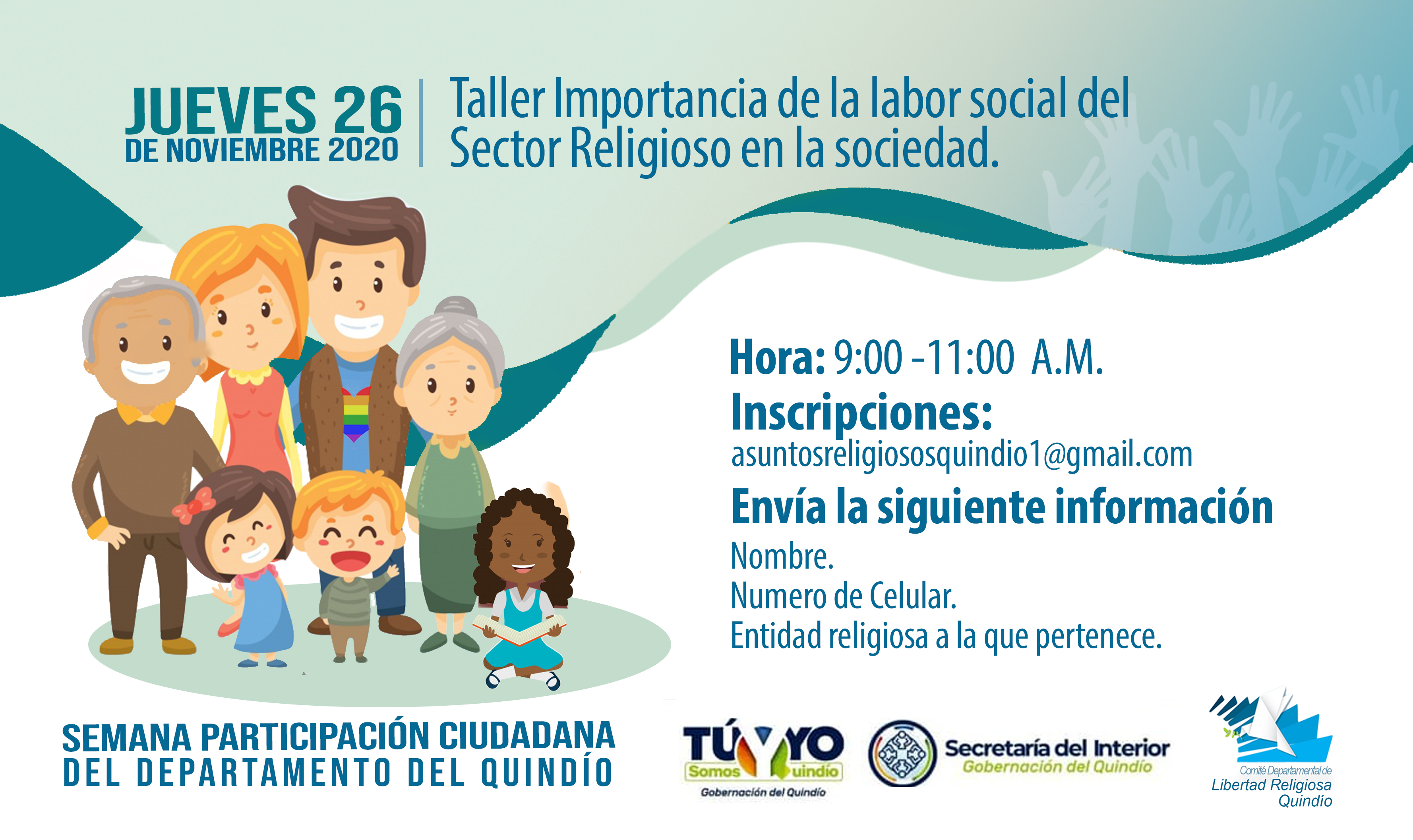 taller religioso jueves 26 nov