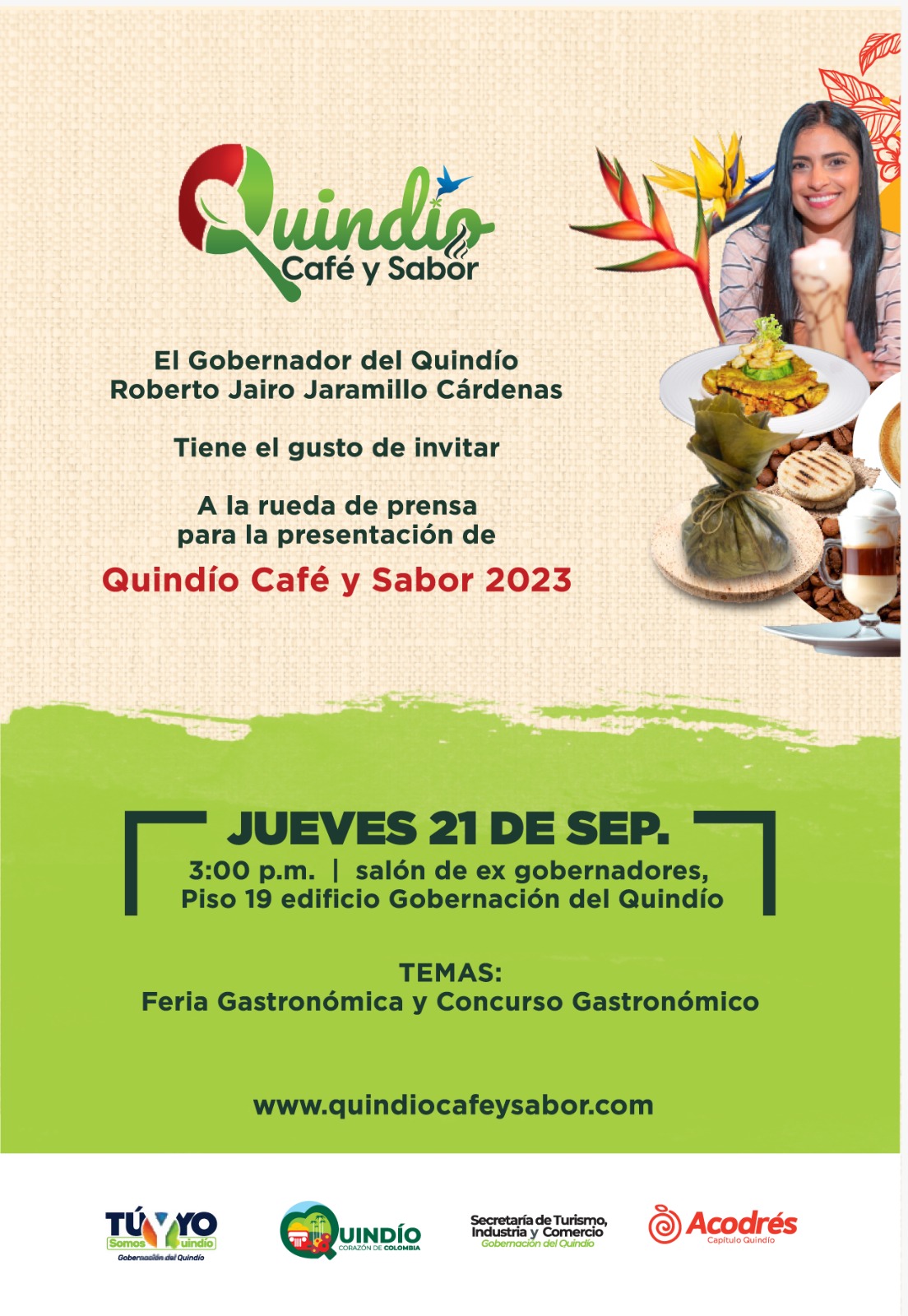 Rueda de prensa de Quindío, Café y Sabor.jpg