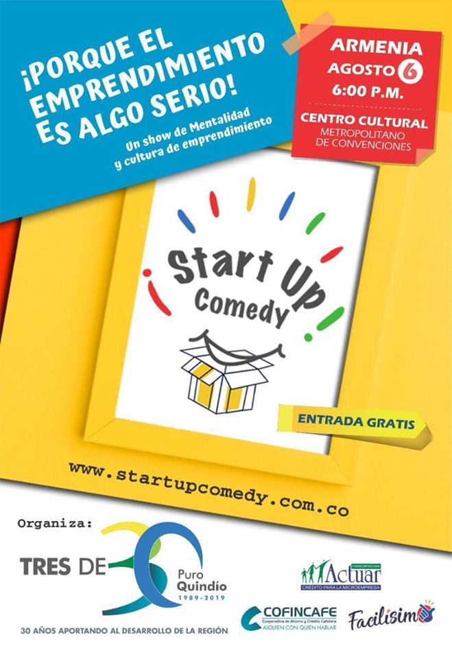 show de comedia emprendedores