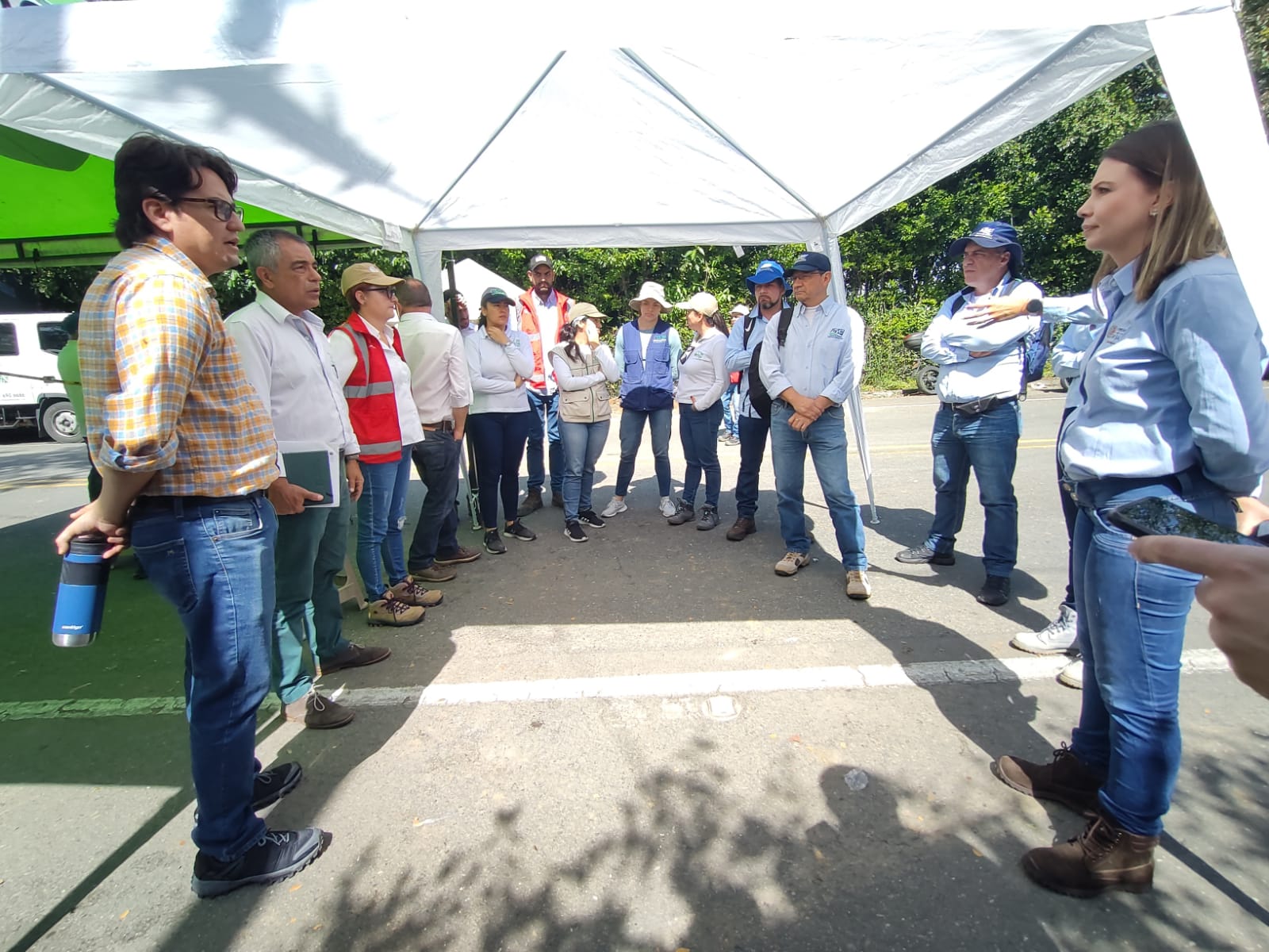 Socialización de Intervención del Puente El Alambrado