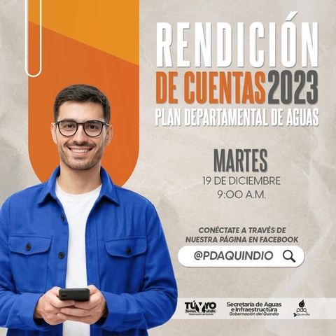 Rendición de cuentas PDA Quindío 2023