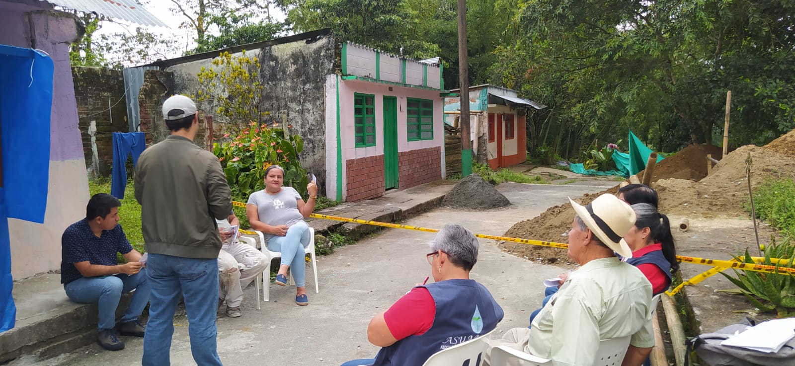 Socialización Construcción redes de alcantarillado y obras complementarias en el corregimiento de la Virginia 2