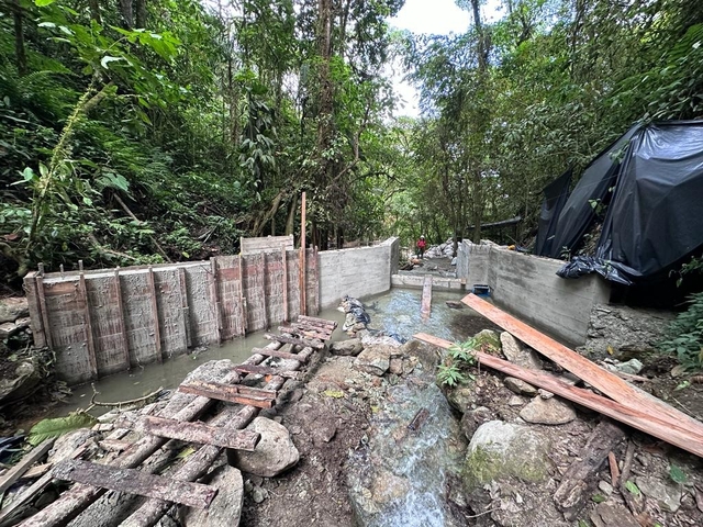 Visita de obra avance desarenador Pijao