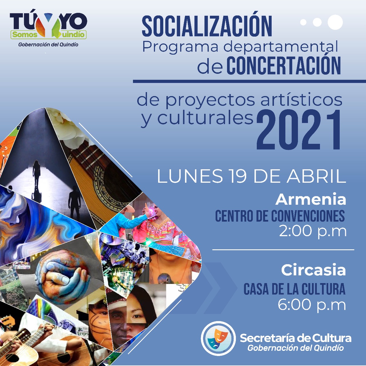 Socializacion Convocatoria de Concertacion Departamental