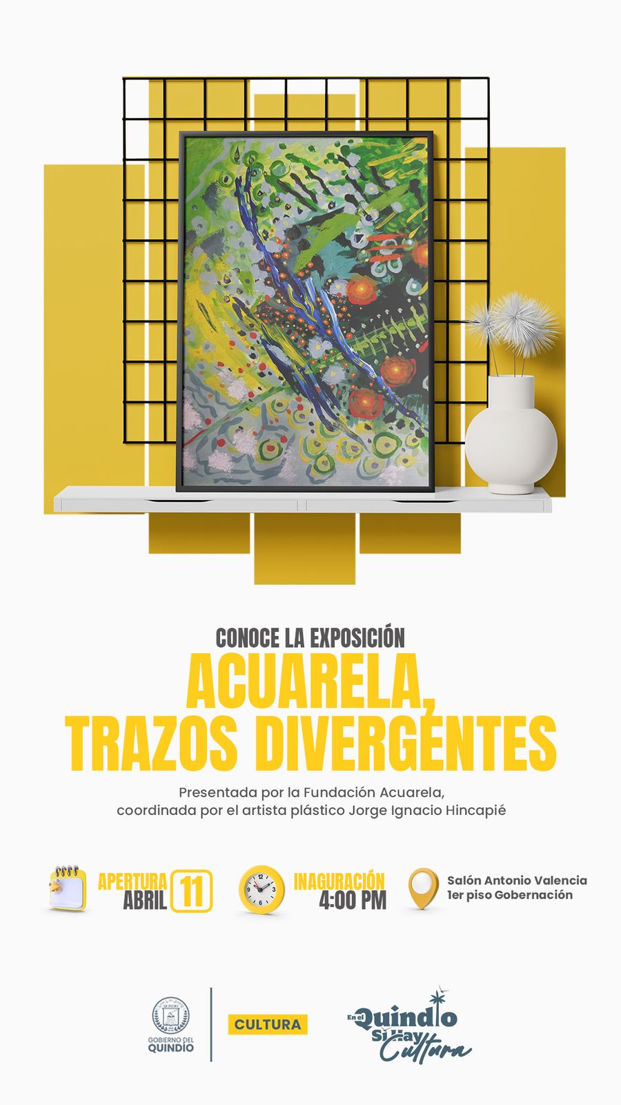 ACUARELA TRAZOS DIVERGENTES