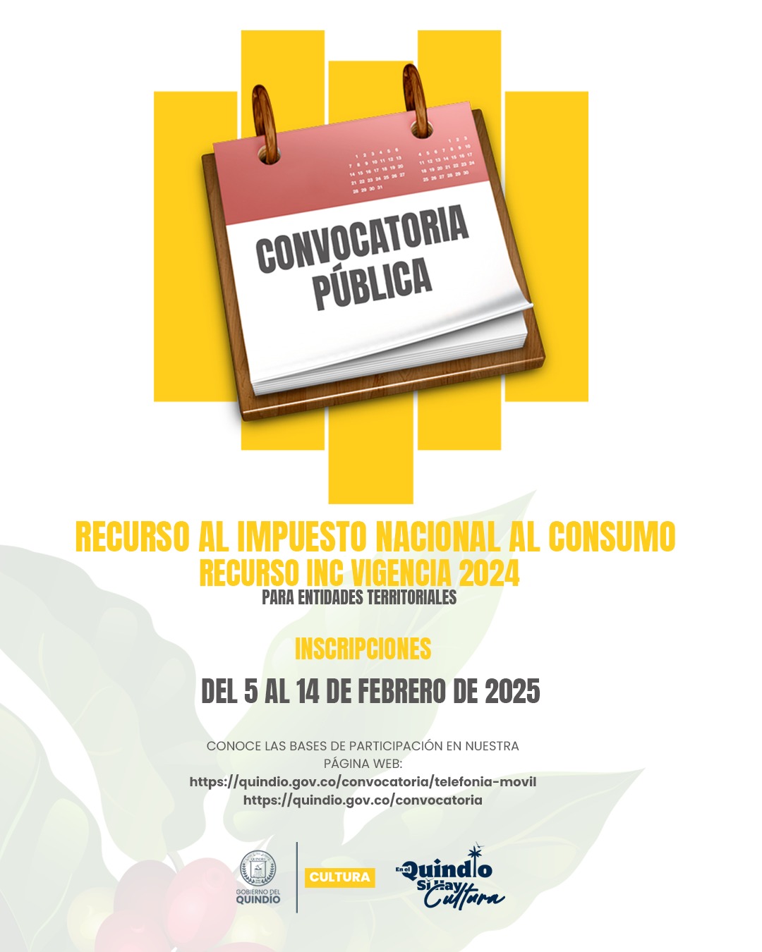 CONVOCATORIA RECUROS INC