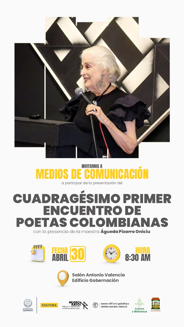 RUEDA DE PRENSA ENCUENTRO DE POETAS