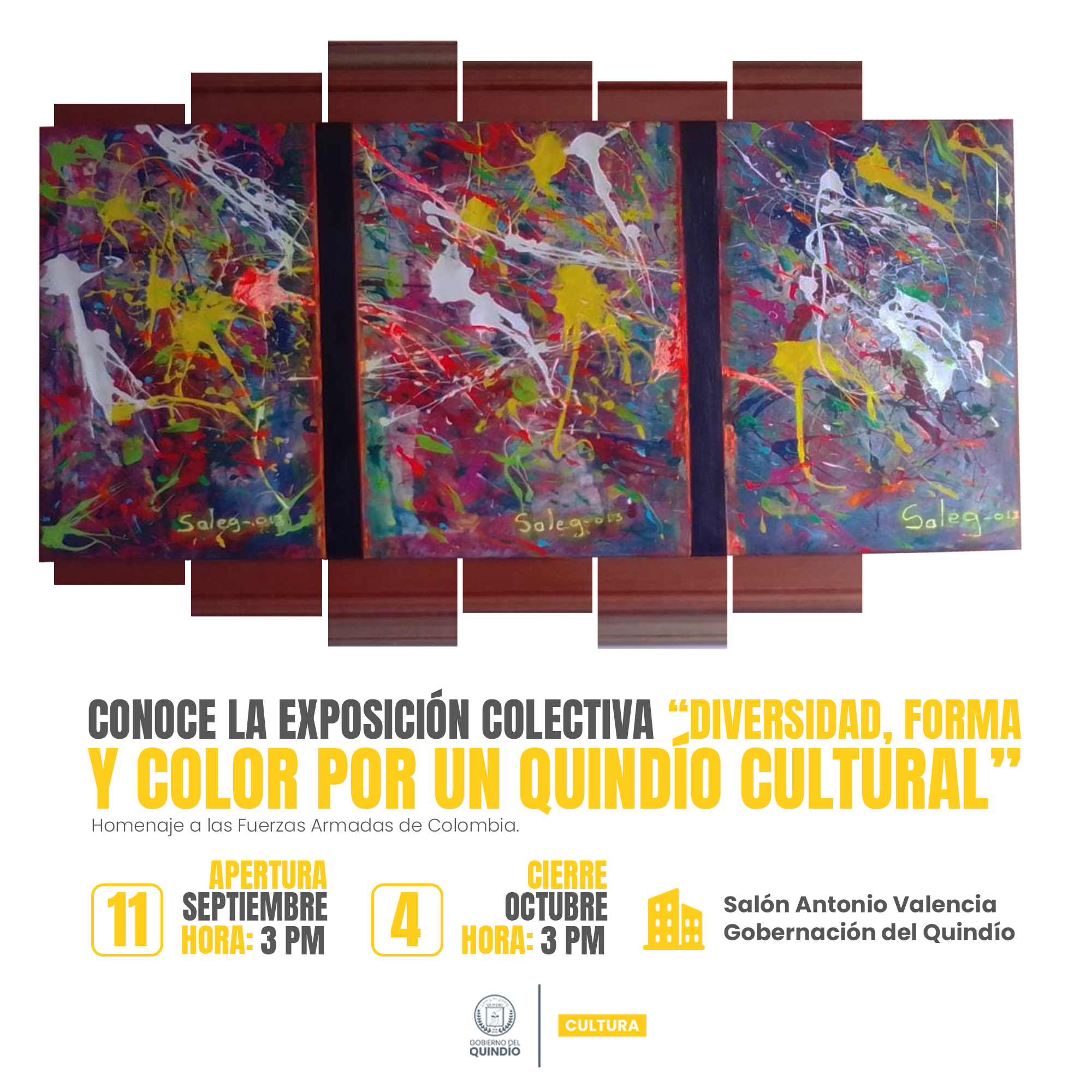 EXPOSICION DIVERSIDAD FORMA Y COLOR