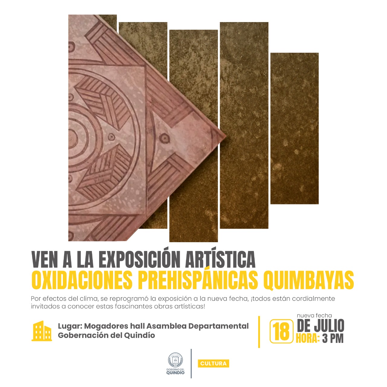 NUEVA FECHA EXPOSICIÓN OXIDACIONES PREHISPÁNICAS