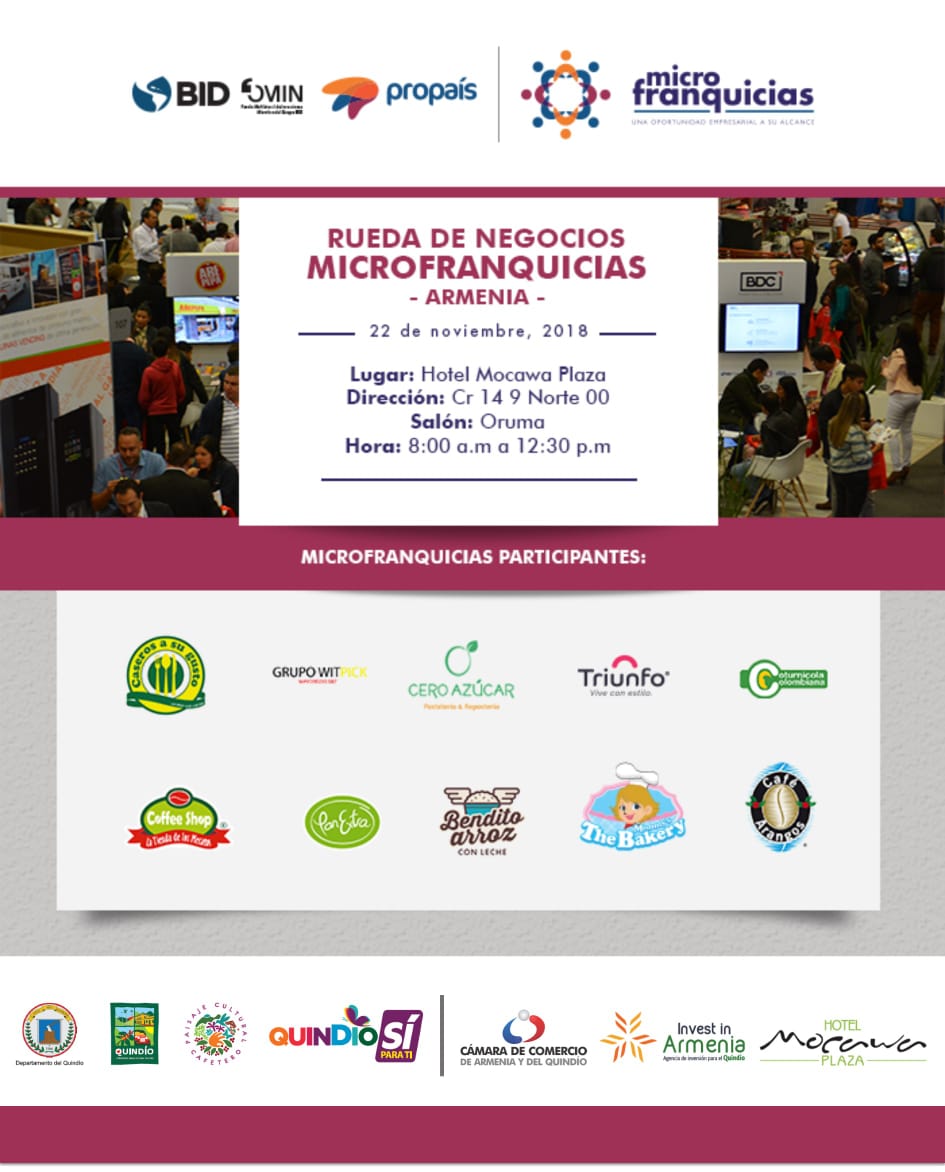 Hoy rueda de negocios con modelos de microfranquicias en el Hotel Mocawa Plaza