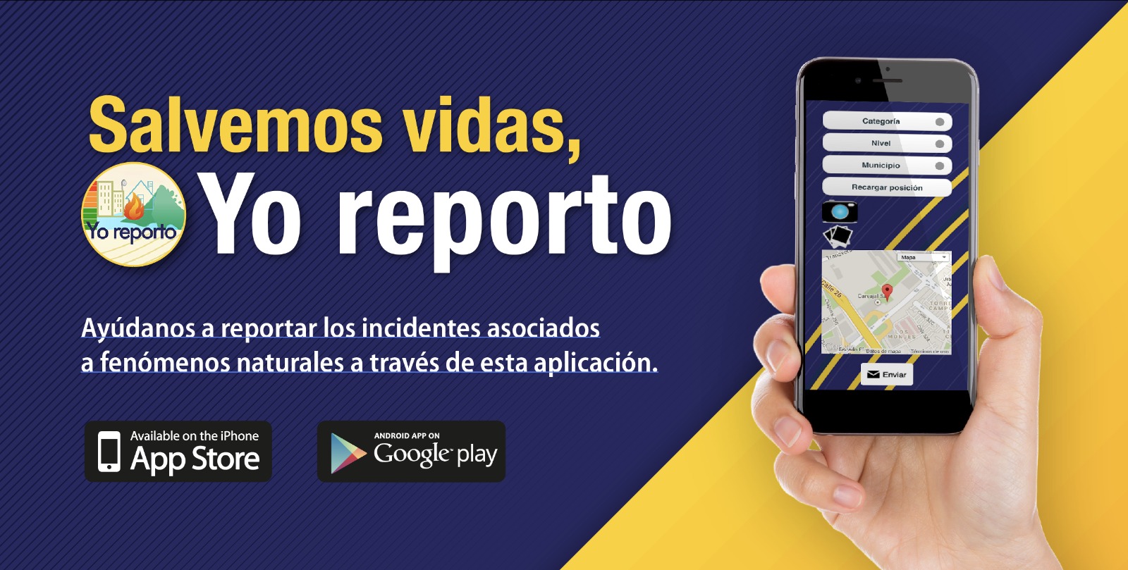 Unidad Nacional para la Gestión del Riesgo lanzó aplicación móvil para reportar emergencias
