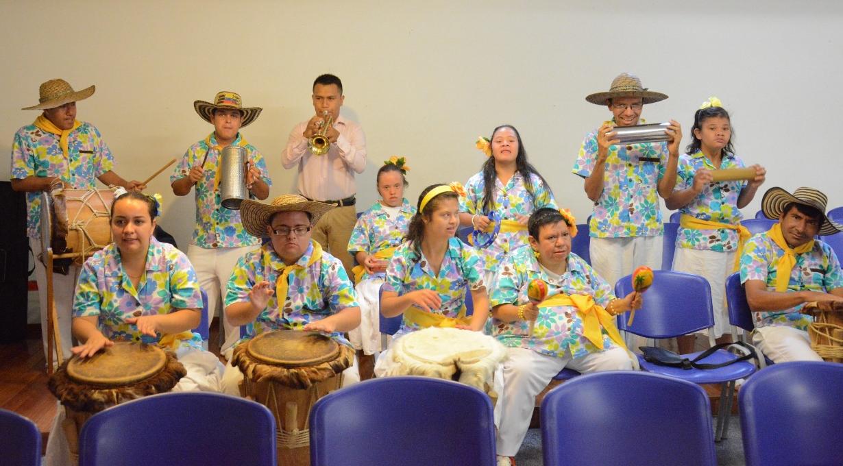 Niños con sindrome de Down ofrecerán concierto en la gobernación del Quindio