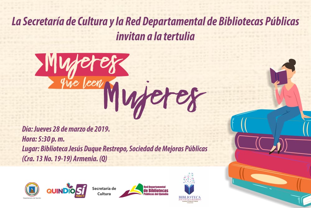 Tertulia Mujeres que leen Mujeres 