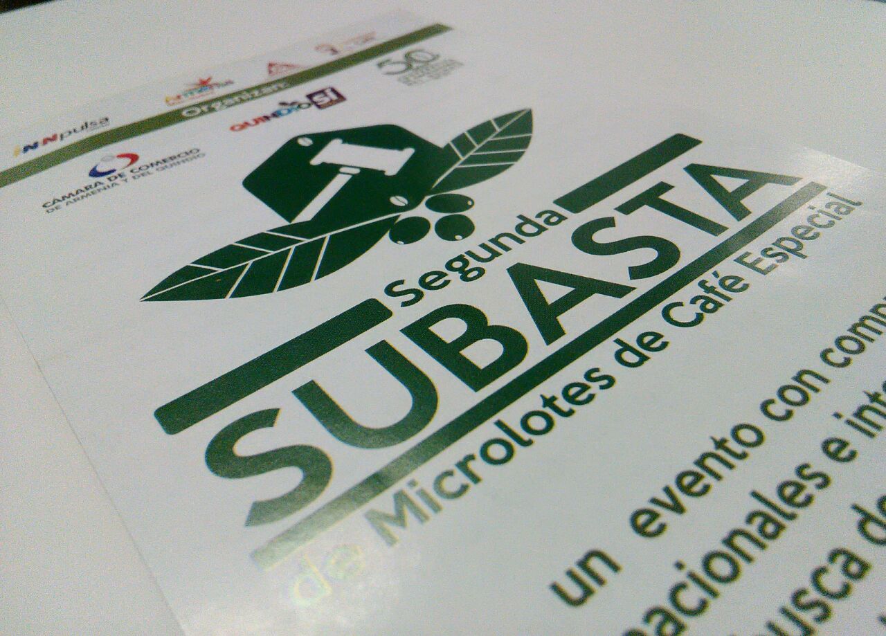 Compradores de Chile y Corea participarán este domingo de la Segunda Subasta de Microlotes de Café Especial del Quindío