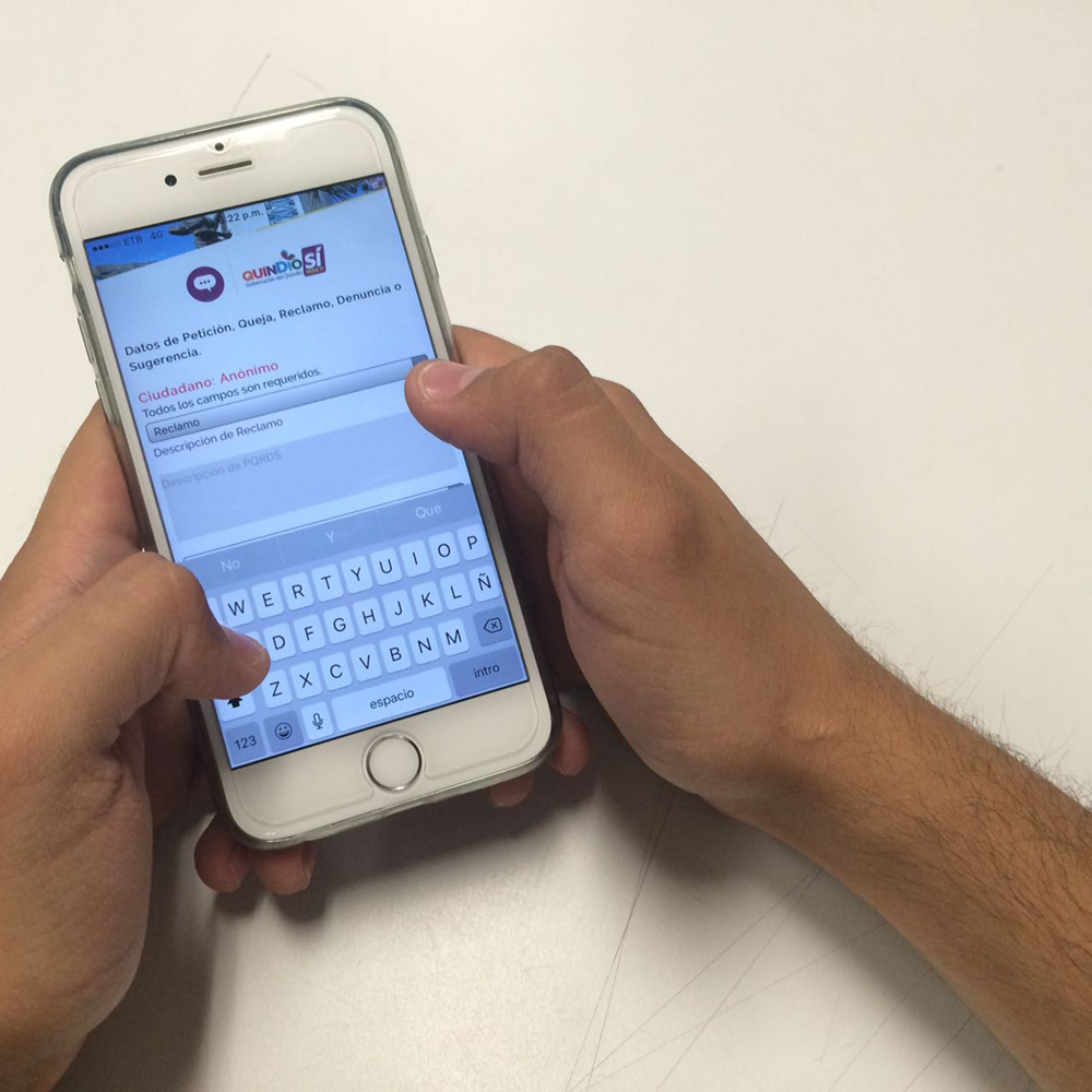 Gobernación del Quindío creó un aplicativo móvil App para escuchar las necesidades e inquietudes de los ciudadanos
