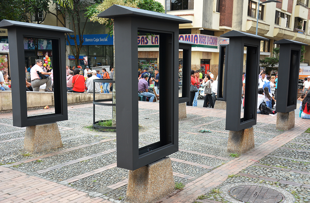Gobernación del Quindío intervino mogadores para exponer el trabajo de los artistas de la región