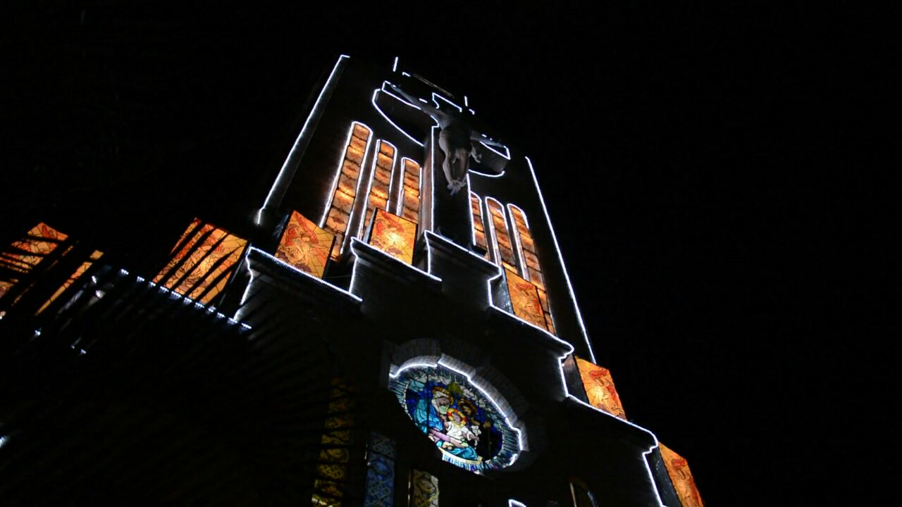 Quindío rindió homenaje a la Virgen María y brindó un espectáculo cultural basado en la unión entre sus gobernantes
