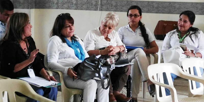Con taller pedagógico en el Amparo de Niños Juan XXIII autoridades revisaron acciones en el Sistema de Responsabilidad Penal Adolescente