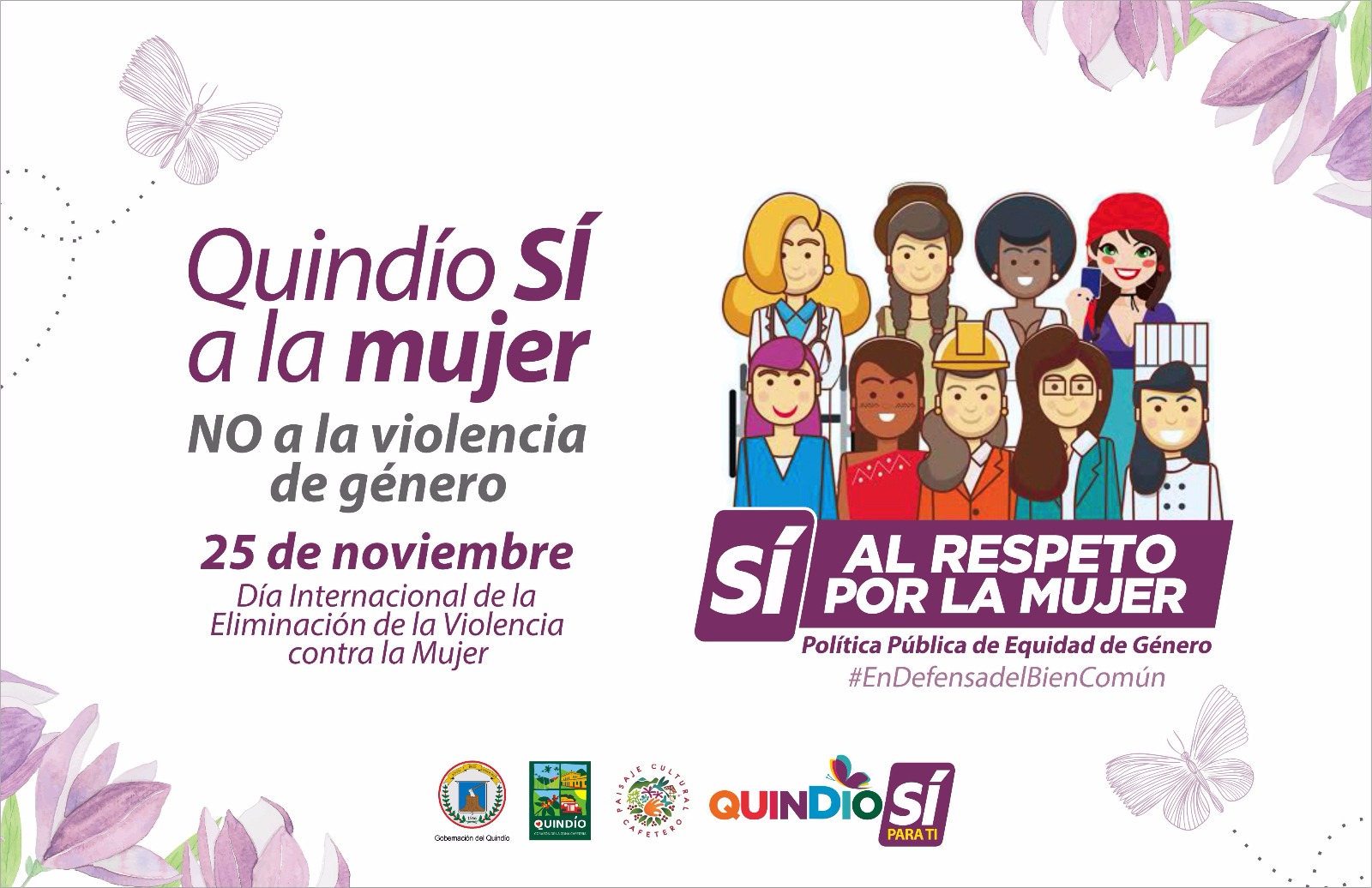 Gobierno del Padre Carlos Eduardo Osorio Buriticá invita a la comunidad a sumar esfuerzos para eliminar la violencia contra la mujer