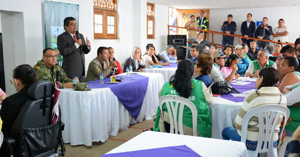 Padre Carlos Eduardo Osorio Buriticá y su equipo de trabajo escucharon a la comunidad cordobesa a través de los Diálogos Sociales