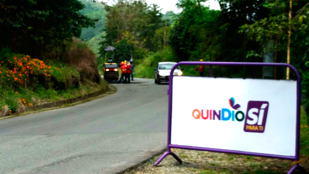 Gobernación del Quindío preparada para atender emergencias invernales en las vías del departamento