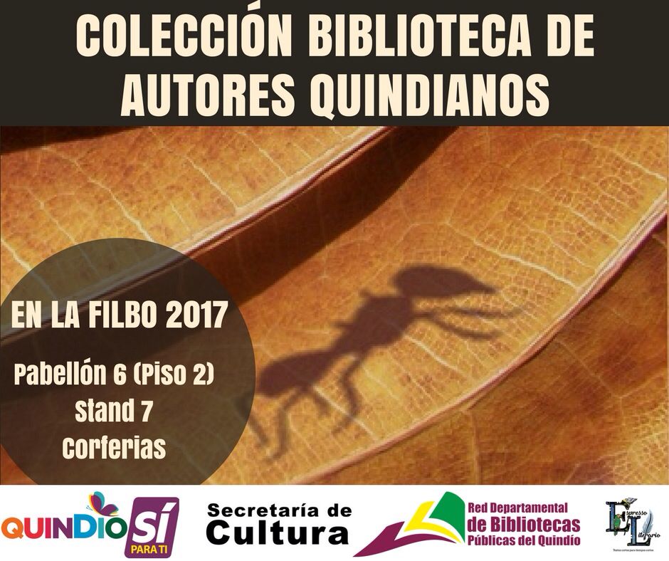 Gobernación del Quindío presente en la Feria del Libro 2017