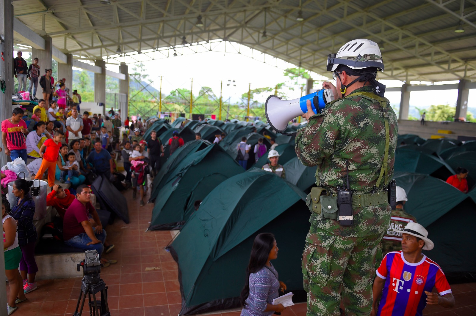 Gobernación del Quindío respalda y coordina acciones de apoyo para los damnificados de Mocoa