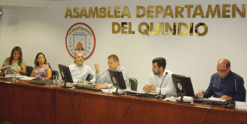 Gobernación del Quindío y Honorable Asamblea Departamental se reunieron para socializar el tema de contratación con el sector cultural