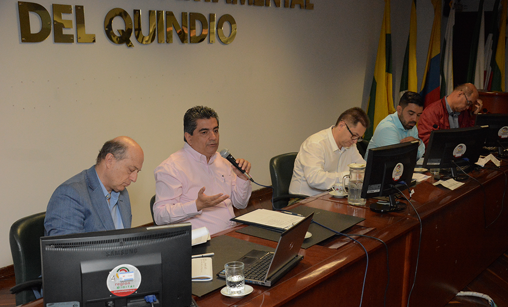Gobernador presentó ante la Asamblea el proyecto de ordenanza para conformar la Región Administrativa de Planeación RAP con Caldas y Risaralda 