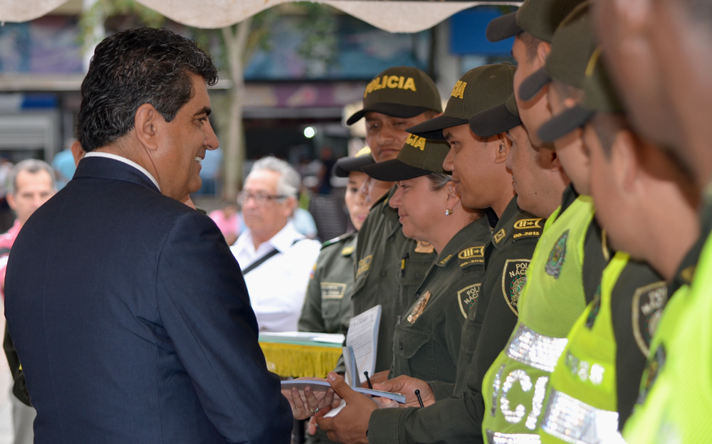 Con obras de teatro se cumplió el lanzamiento del nuevo Código Nacional de Policía y Convivencia en el Quindío