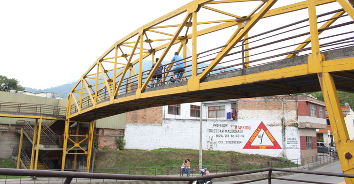 En Quindío se revisarán todos los puentes colgantes peatonales y vehiculares 