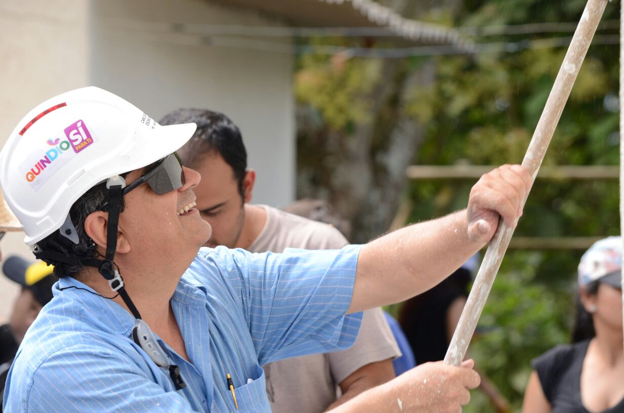 Gobernación del Quindío culminó semana La Tebaida Sí Para Ti con embellecimiento y refacción de escuelas del municipio