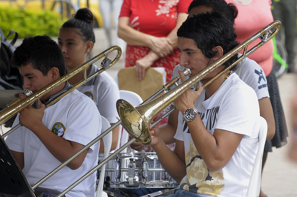 Con gran éxito y con el apoyo de la Gobernación se cumplió en el Quindío el Encuentro Nacional del Plan de Música