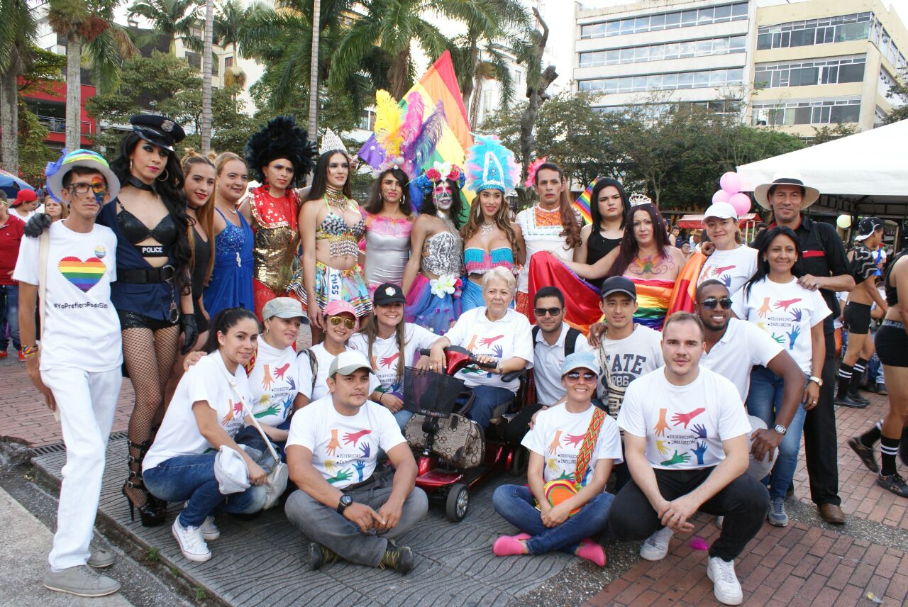 Secretaría de Familia participó de la marcha por la Diversidad Sexual que se realizó en el Quindío