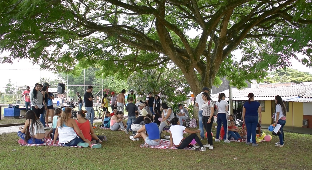 Con Picnic Social en el barrio El Cantarito de La Tebaida Gobernación trabaja en la reducción del delito y la drogadicción