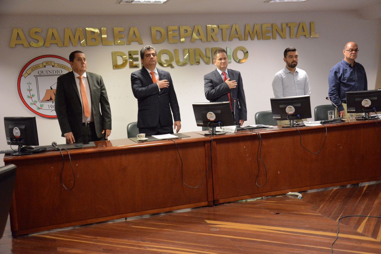 Gobernador del Quindío instaló segundo periodo de sesiones ordinarias de la Honorable Asamblea Departamental