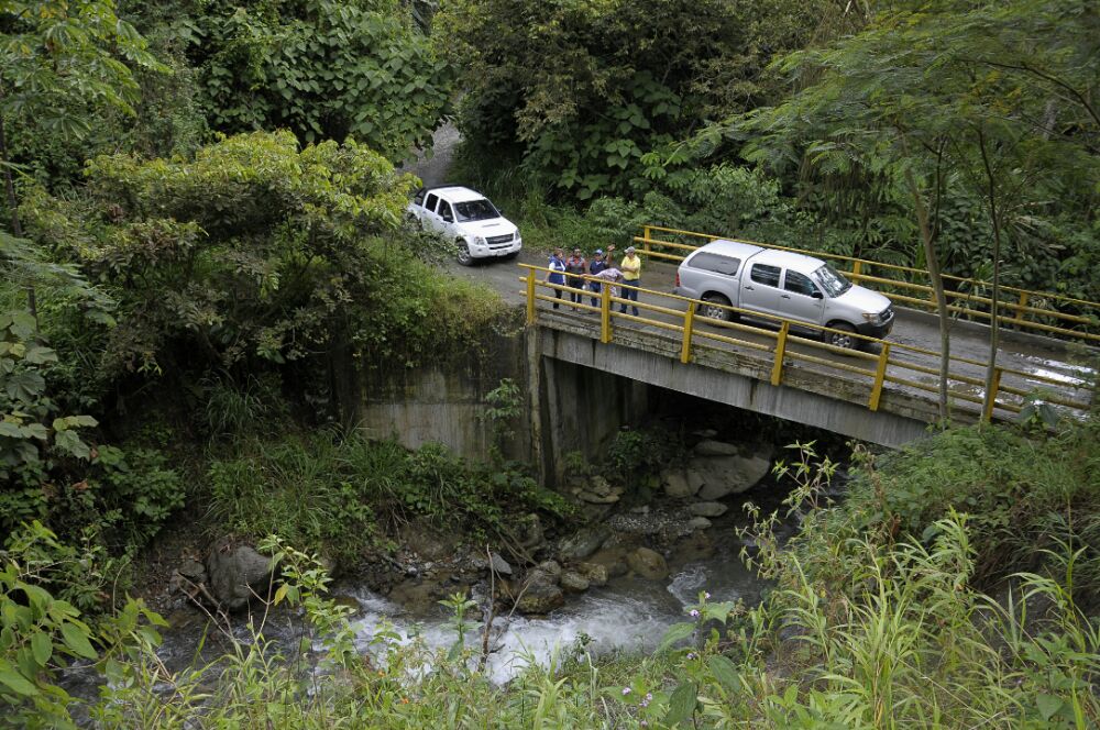 Proyecto de la vía Génova Pijao va por buen camino