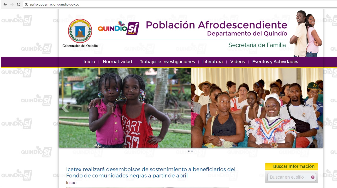 Plataforma digital al servicio de las comunidades afro