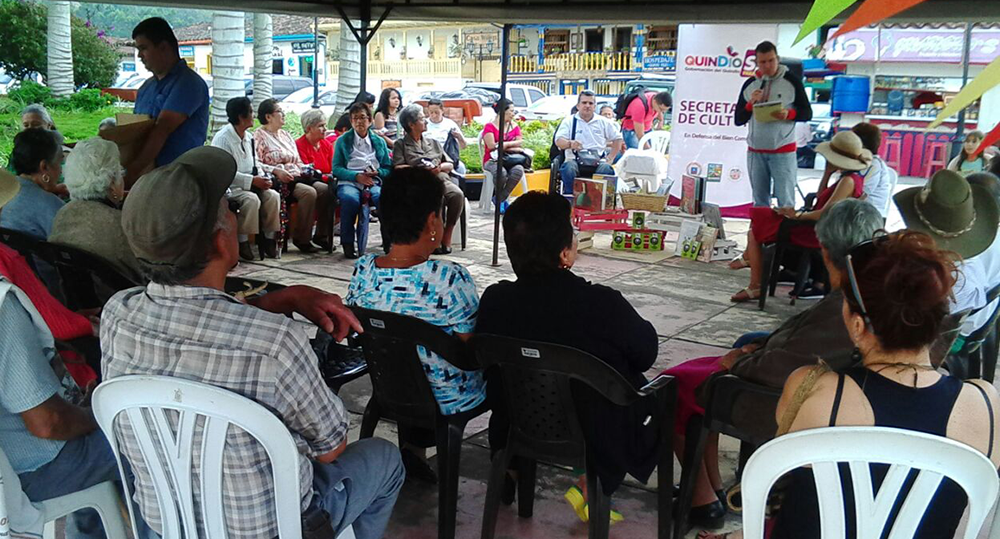 A través de la lectura la Gobernación del Quindío rindió homenaje a la población afrocolombiana en Salento