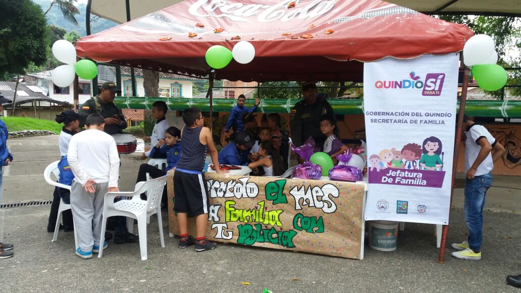 En Córdoba Gobernación del Quindío celebró el Día de la Familia