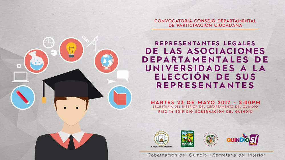 Gobernación del Quindío abre convocatoria para elegir representantes al Consejo Departamental de Participación Ciudadana