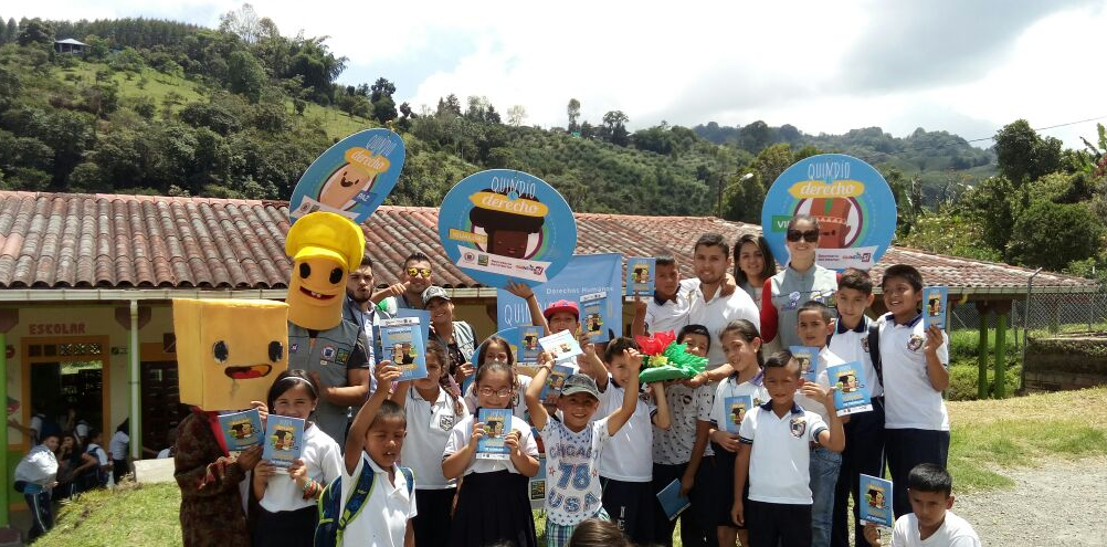 La campaña Quindío al Derecho estuvo presente en la semana de Salento Sí para ti