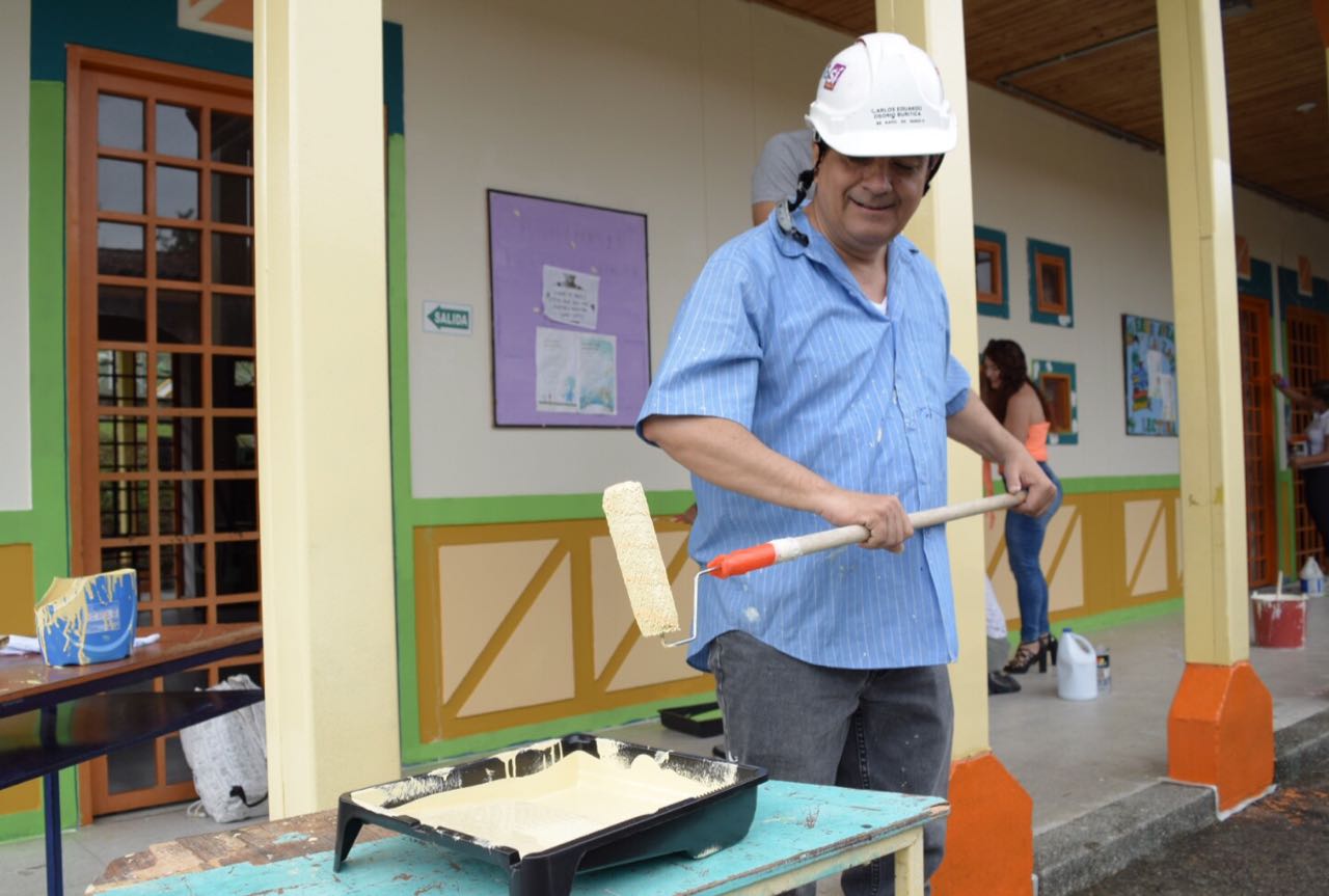 Buenavista fue testigo de la solidaridad del pueblo quindiano