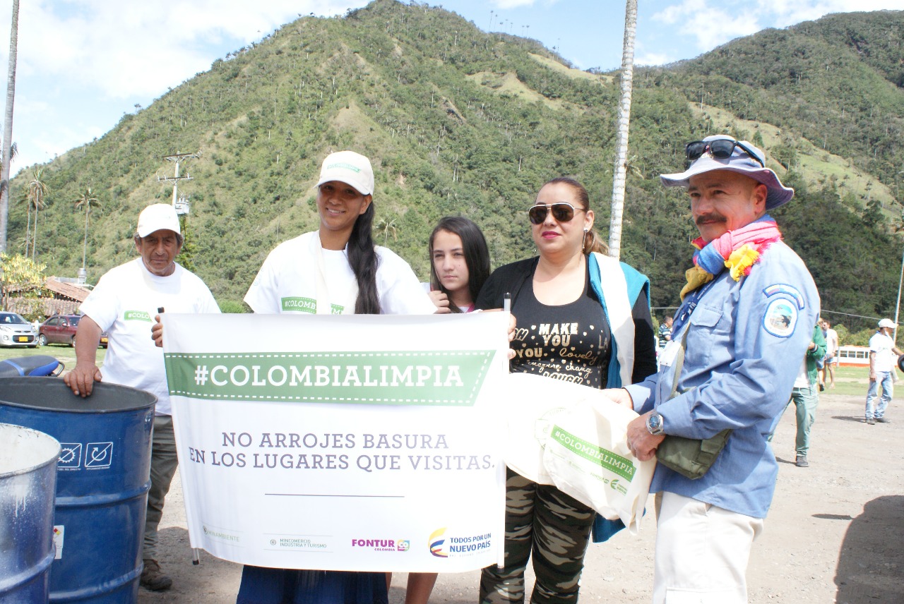 Con Colombia Limpia el Valle de Cocora fue escenario de conciencia ecológica durante el fin de semana