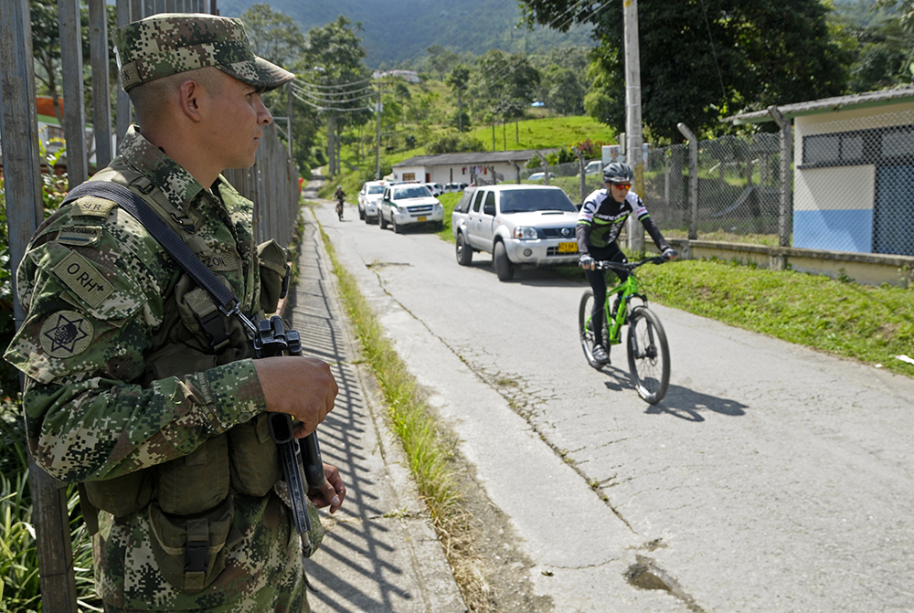 Gobernación garantiza seguridad a ciclomontañistas que quieran pedalear en el parque abierto La Virginia