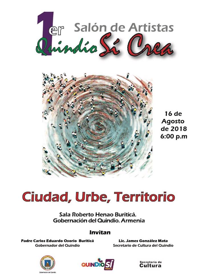 Hoy se inaugura el Primer Salon de Artistas Quindio Si Crea