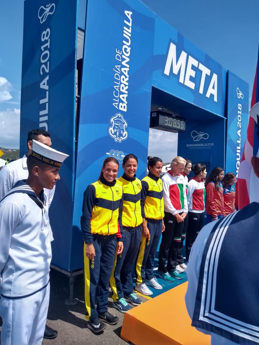 La deportista quindiana Lina Maria Raga obtuvo medalla de plata en los Juegos Centroamericanos y del Caribe Barranquilla 2018